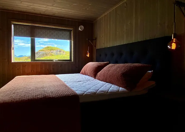Sunset Panorama Alpstuga Sand (Nordland)
