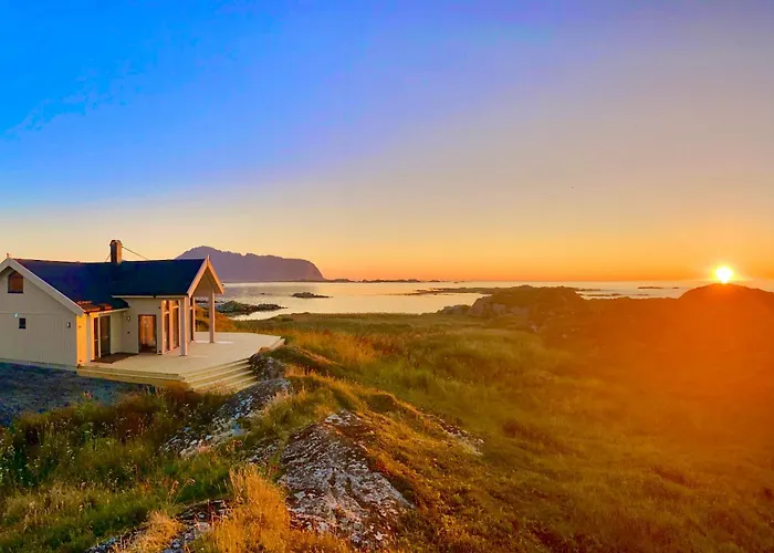Sunset Panorama Sand (Nordland)